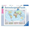 MAPAMUNDI POLITICO 1000 pcs. Puzle Ravensburger 0065